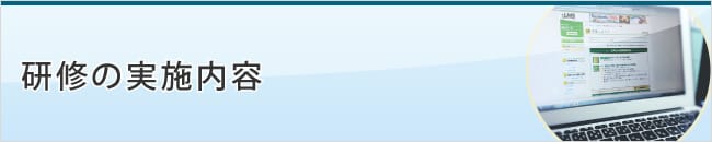 研修の実施内容